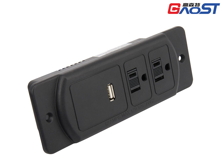 GS233-301暗装美式排插