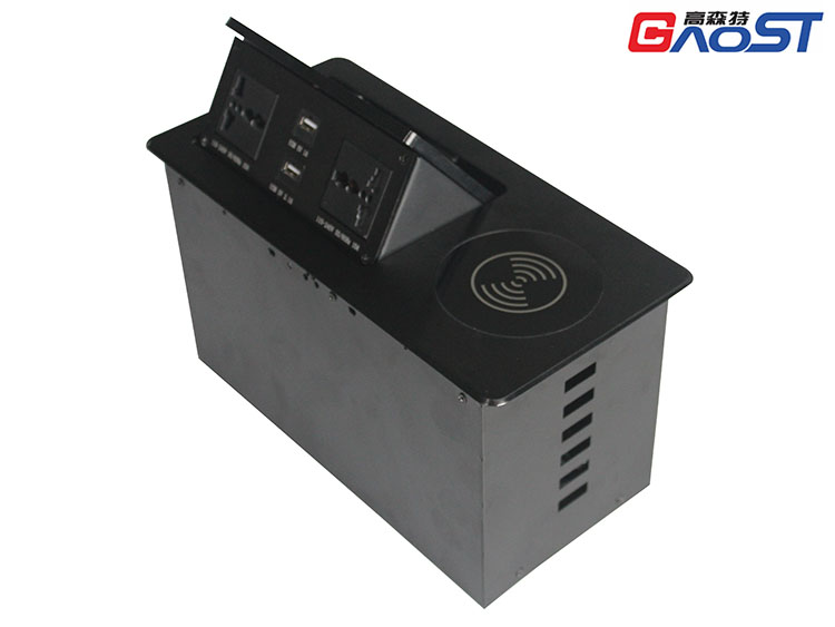 GS900-Qi无线充电媒体桌面插座