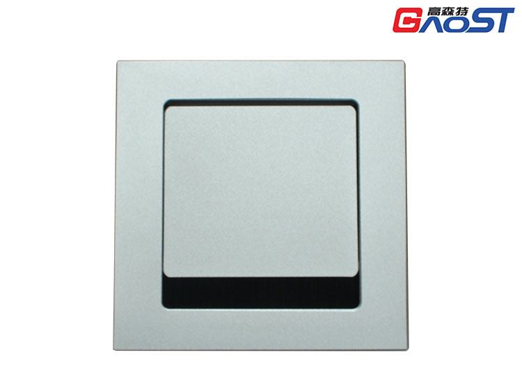 GS809-B毛刷翻盖桌面插座