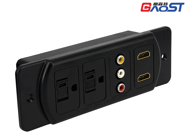 GS233-305暗装美式排插