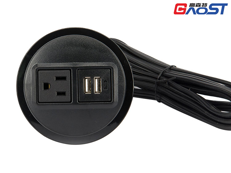 GS233-180-01暗装圆形美标插座