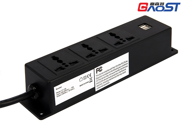 GS233-133-01明装美标UL认证排插