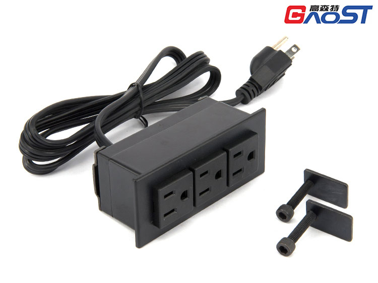 GS233-211暗装美式排插