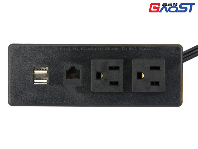 GS233-202暗装美式排插