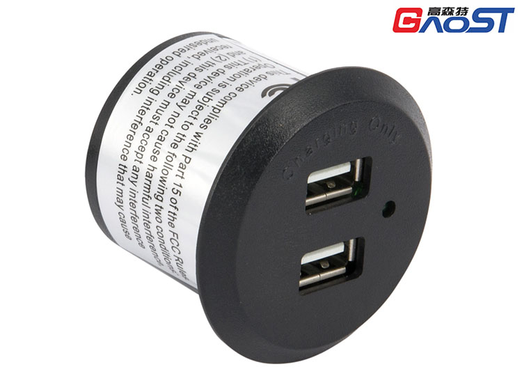 GS233-185暗装圆形美标插座