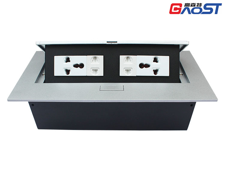 GS614直角按弹式桌面插座