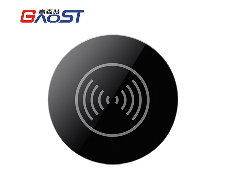 黑色无线充电模块