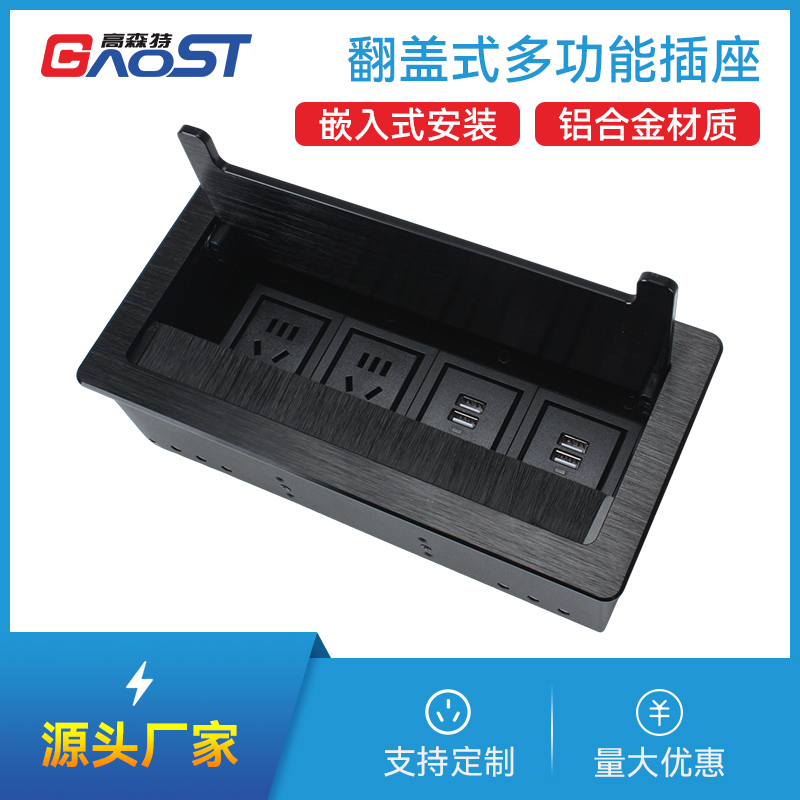 GS301新国标2，双A口2，黑色