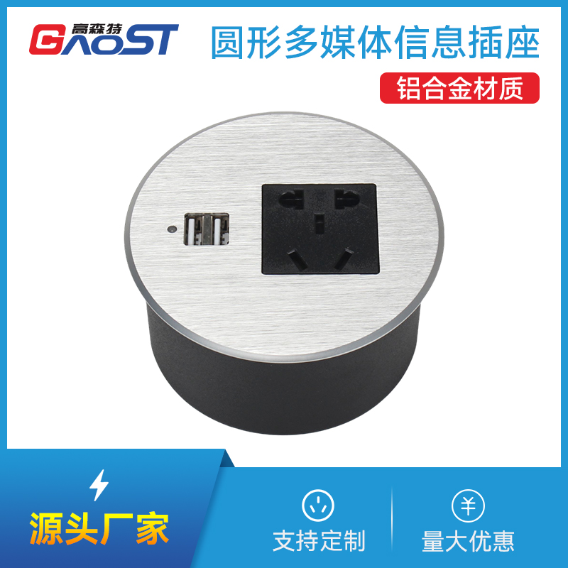 GS801L新国标，双A口，银色