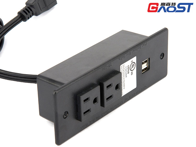 GS233-134-06暗装美标排插